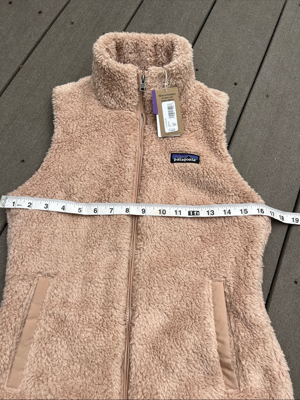 Patagonia Women’s Los Gatos Vest- Pampas Tan size XS NWT - Picture 5 of 6